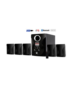 krisons wireless home theatre with bluetooth speaker and remote