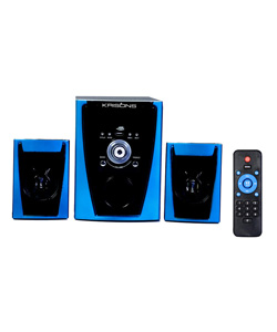 krisons wireless home theatre with bluetooth speaker and remote