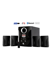 krisons wireless home theatre with bluetooth speaker and remote